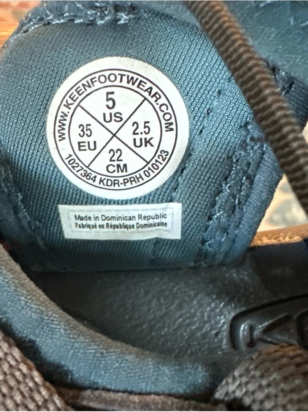 Keen Kids Gray and Blue Closed-Toe Water Shoes